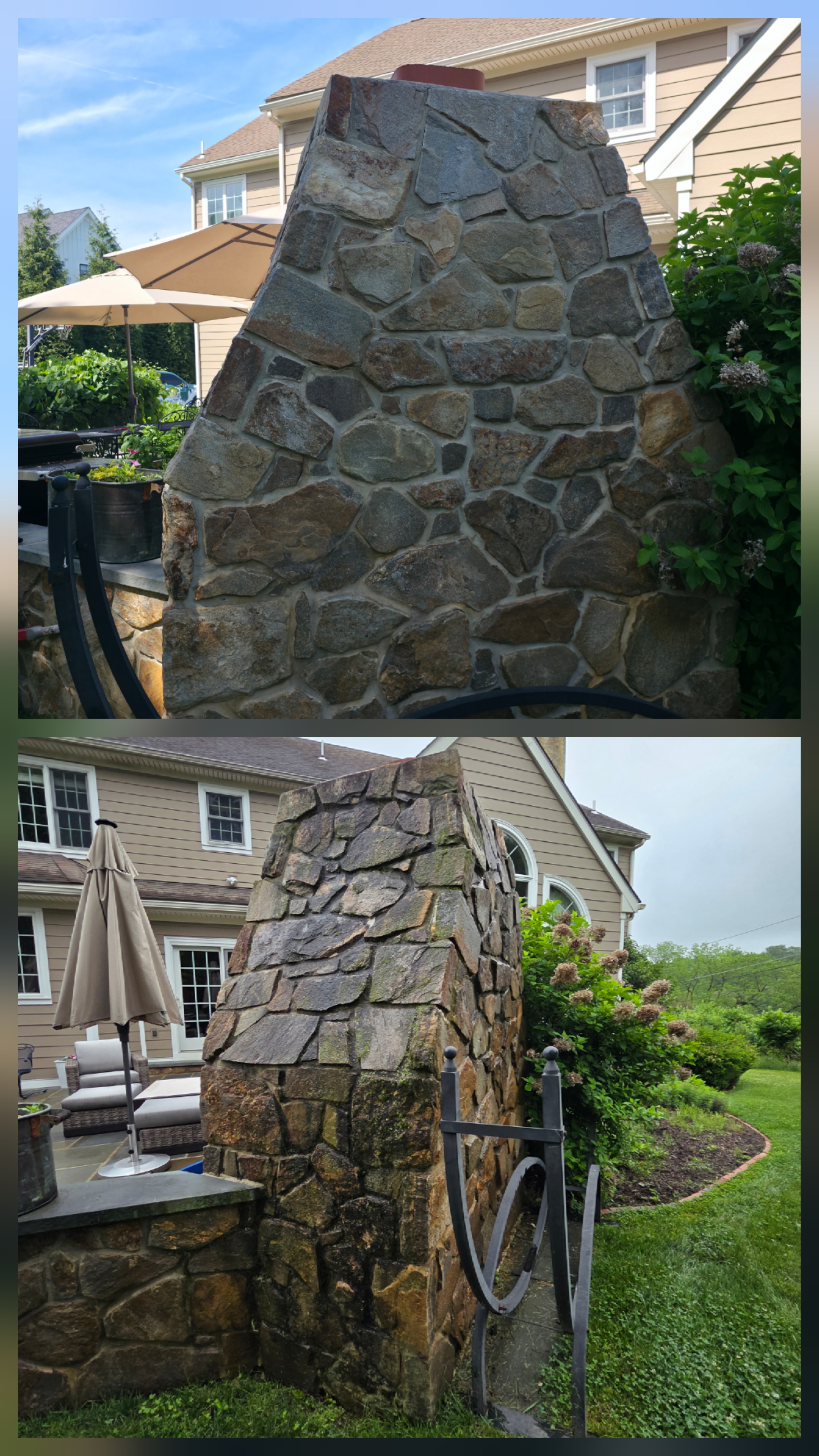 Greenville DE home after a full exterior cleaning