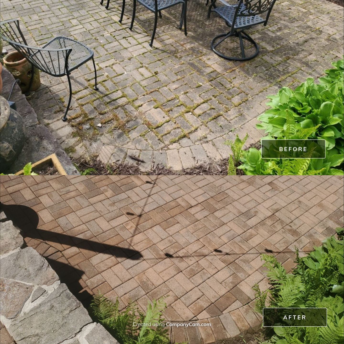 Outdoor patio restoration