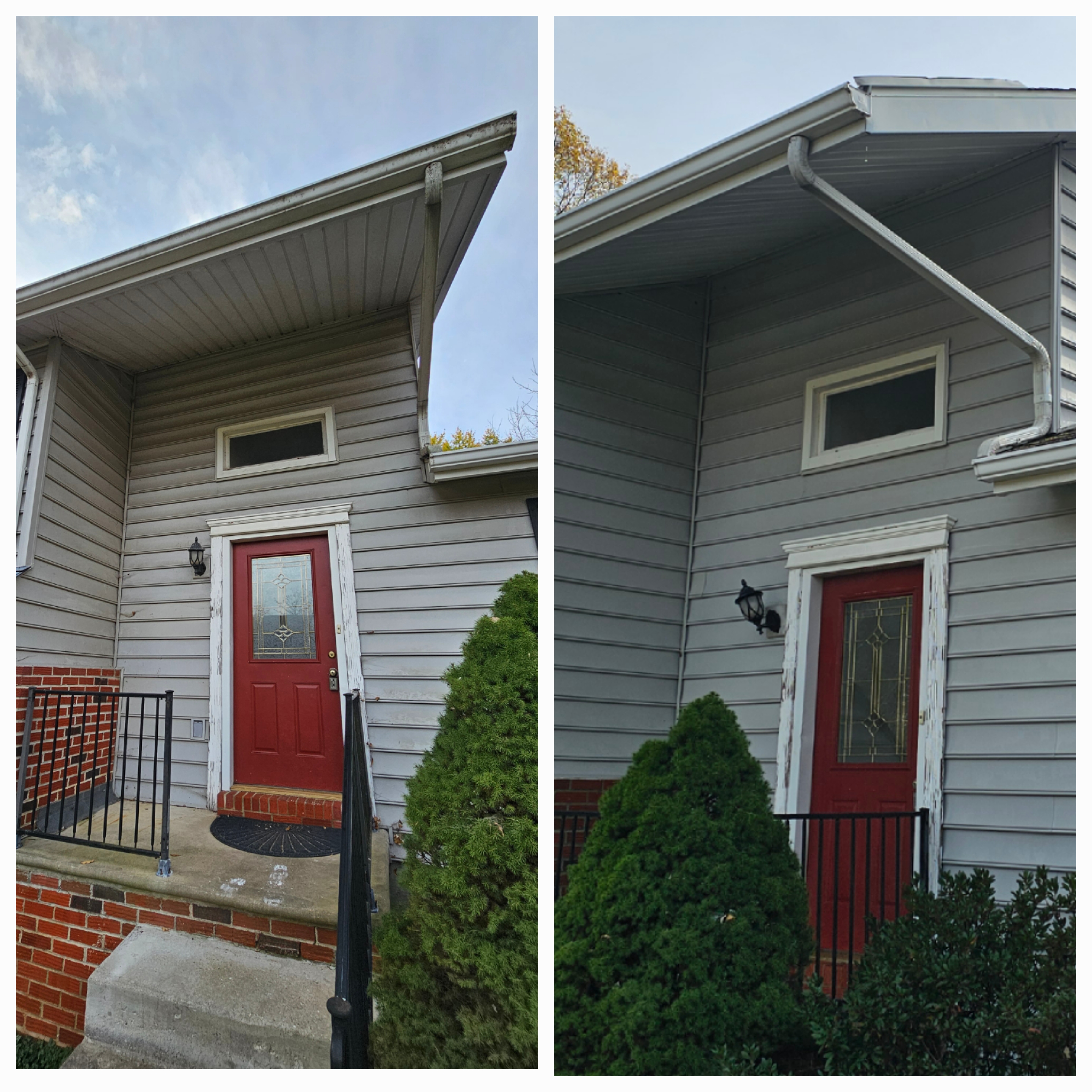 Large Greenville DE home after a full exterior soft wash